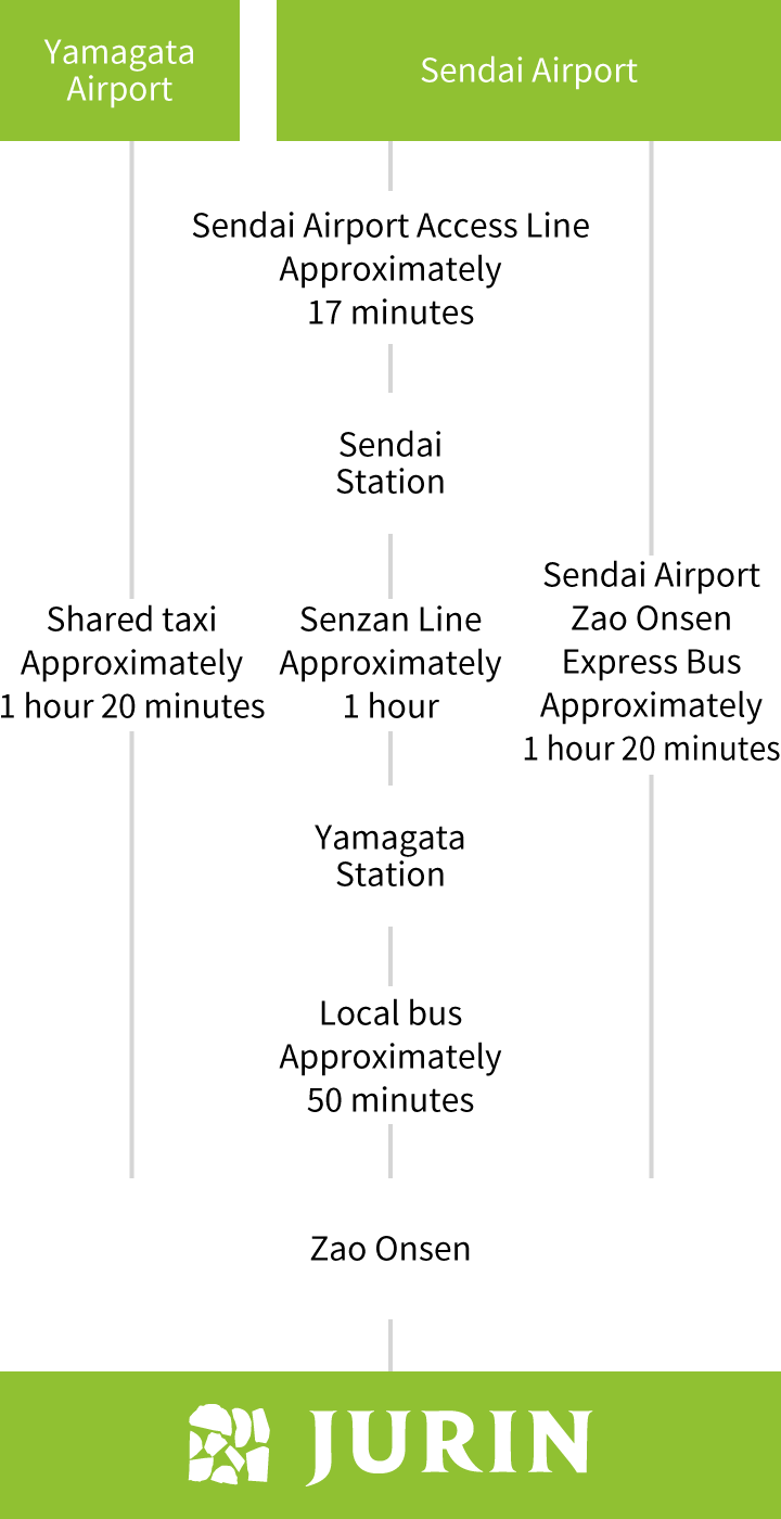 For visitors arriving by plane